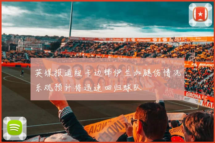 英媒报道纽卡边锋伊兰加腿伤情况乐观预计将迅速回归球队